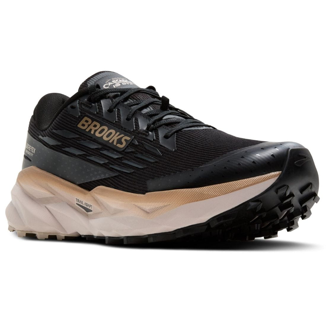 Męskie buty do biegania Brooks Cascadia 19 GTX – Black/Ebony/Chateau Gray